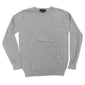 Forever 21 Mens Classic Sweatshirt Light Gray